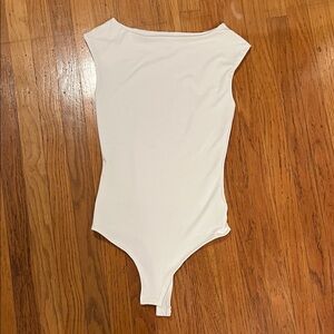 Elegant White Women's Bodysuit
